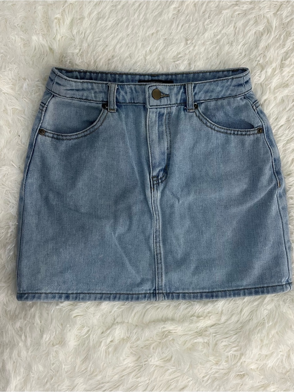 VTG Mini Jean Skirt